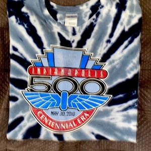 Tie dye Indianapolis 500 shirt